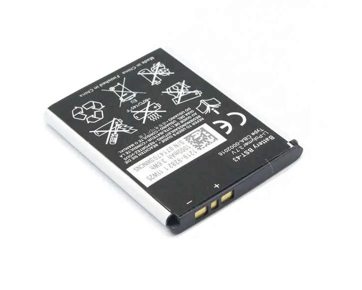 5pcs/lot 1000mAh BST-43 / BST43 Replacement Battery For WT13I U100 U100i J10 J20 J108 J108i S001 CK13I T715 Yari Hazel X2a | Мобильные