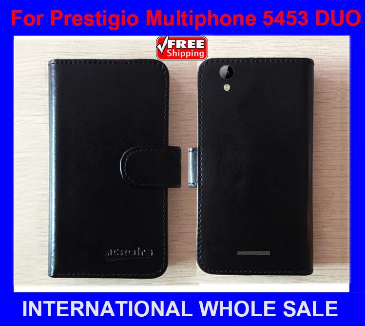 

Горячая распродажа! Женский роскошный кожаный чехол для Prestigio Multiphone 5453 DUO эксклюзивный 100% специальный чехол для Prestigio Multiphone 5453 DUO