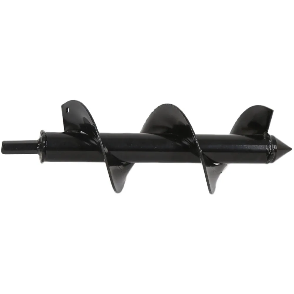 Garden Grass Plug Plant Flower Bulb Auger Rapid Planter Post or Umbrella Hole Digger for Hex Drive Drill Power Tool Accessories