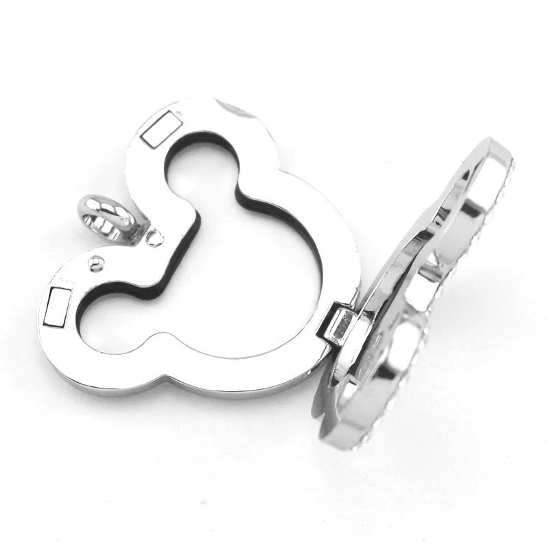 5 шт./лот высокое качество магнитные милые мыши головы плавающий медальон с