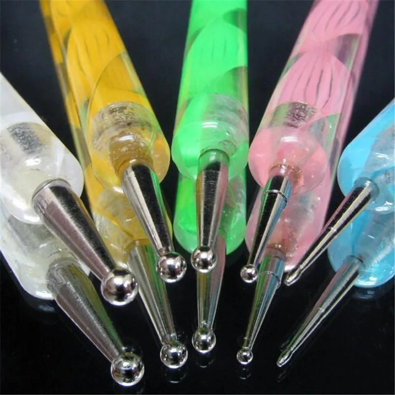 Новинка 5 шт./компл. инструмент для рисования в горошек дизайна ногтей 2019 Женская