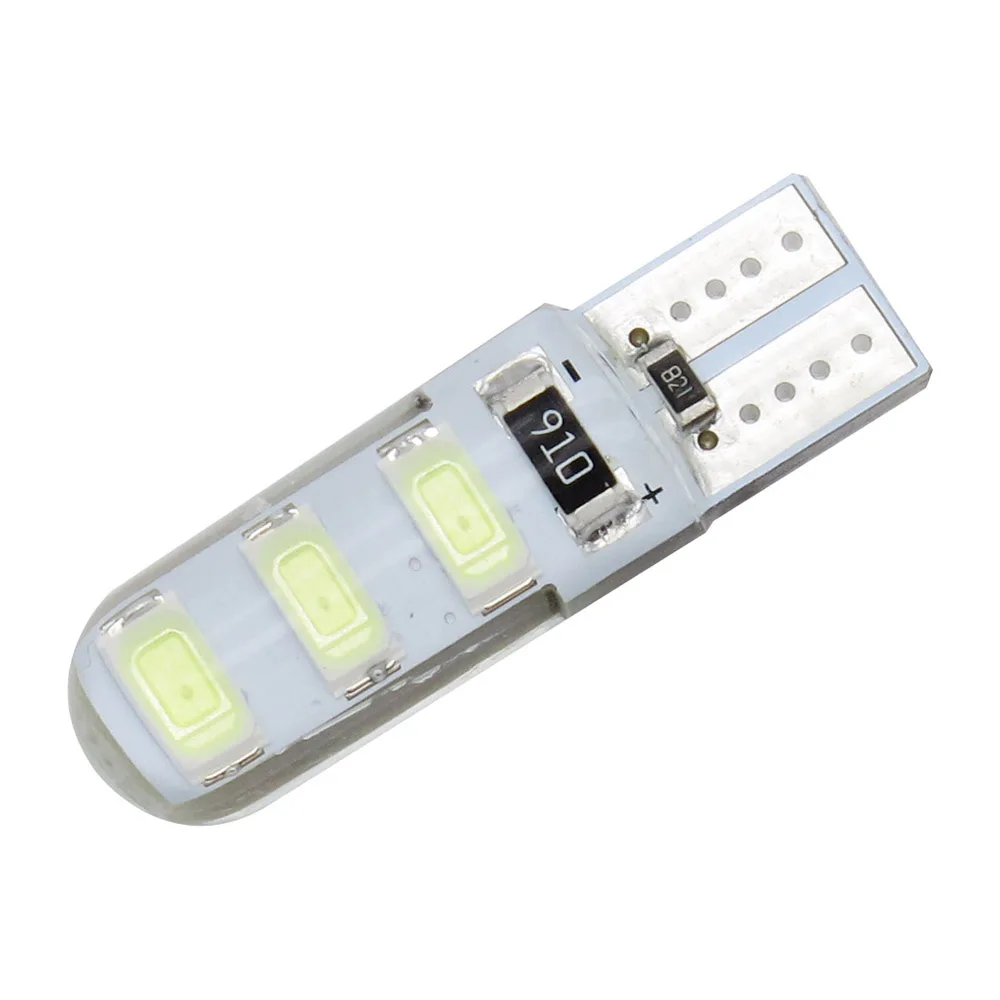 1 шт. T10 W5W 6 SMD 5730 СВЕТОДИОДНЫЙ Автомобильный светильник для Чтения номерного знака КЛИН для лампы светильник Автостоянка лампа 5630 SMD 12V DC