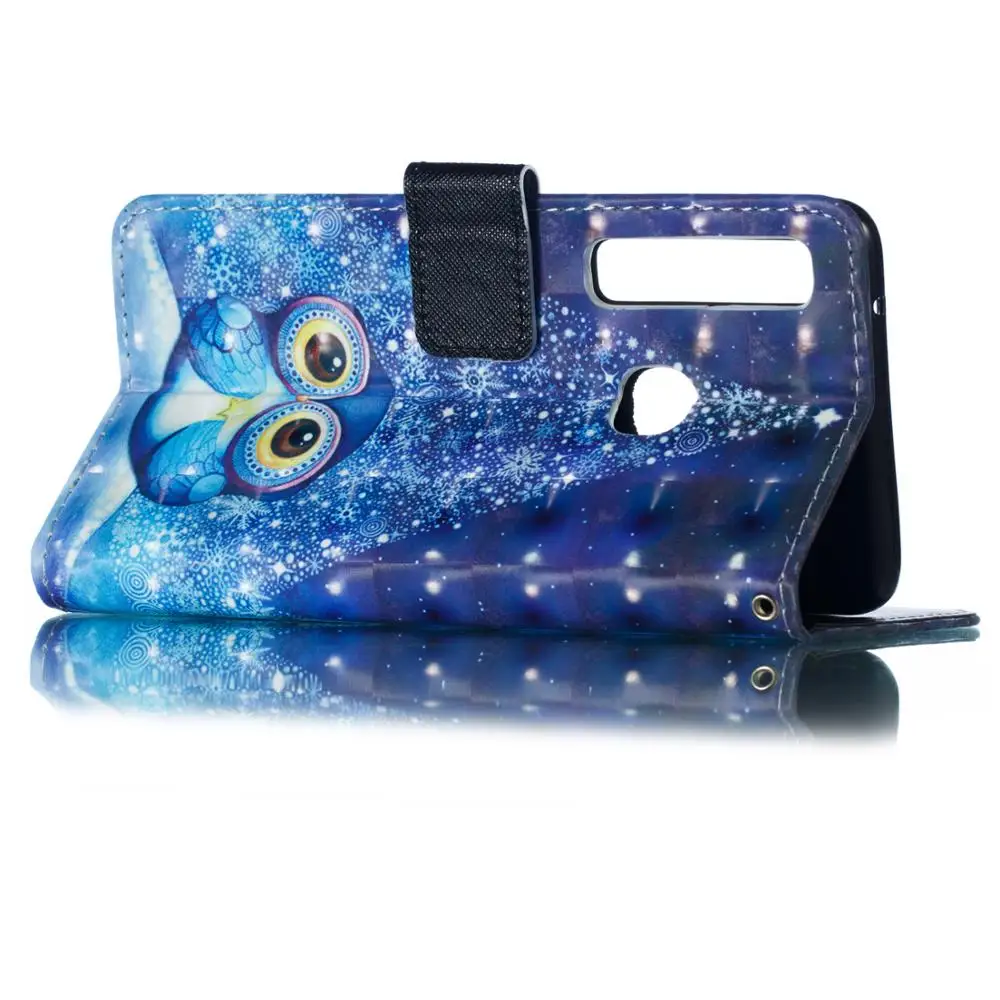 for Samsung J4 J6 Plus J3 J5 2017 A9 2019 A5 A6 A7 A8 2018 Note 9 3D color painting overturned smart bracket mobile phone case | Мобильные