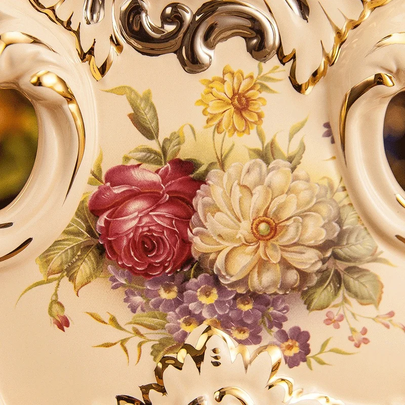 Стиль древней красоты французских керамических часов часы бесшумные бытовые