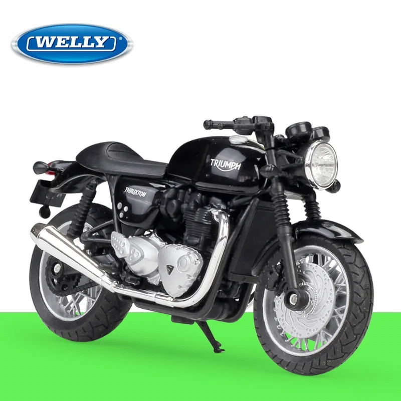 1:18 Welly TRIUMPH Thruxton 1200 литой мотоцикл| |