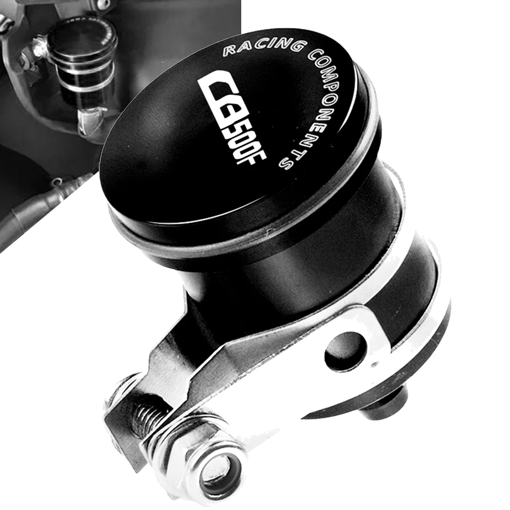 

Aluminum Motorcycle Rear Brake Fluid Reservoir Clutch Tank Oil Cup for honda CB500F CB 500F 2013 2014 2015 2016 2017 2018 2019