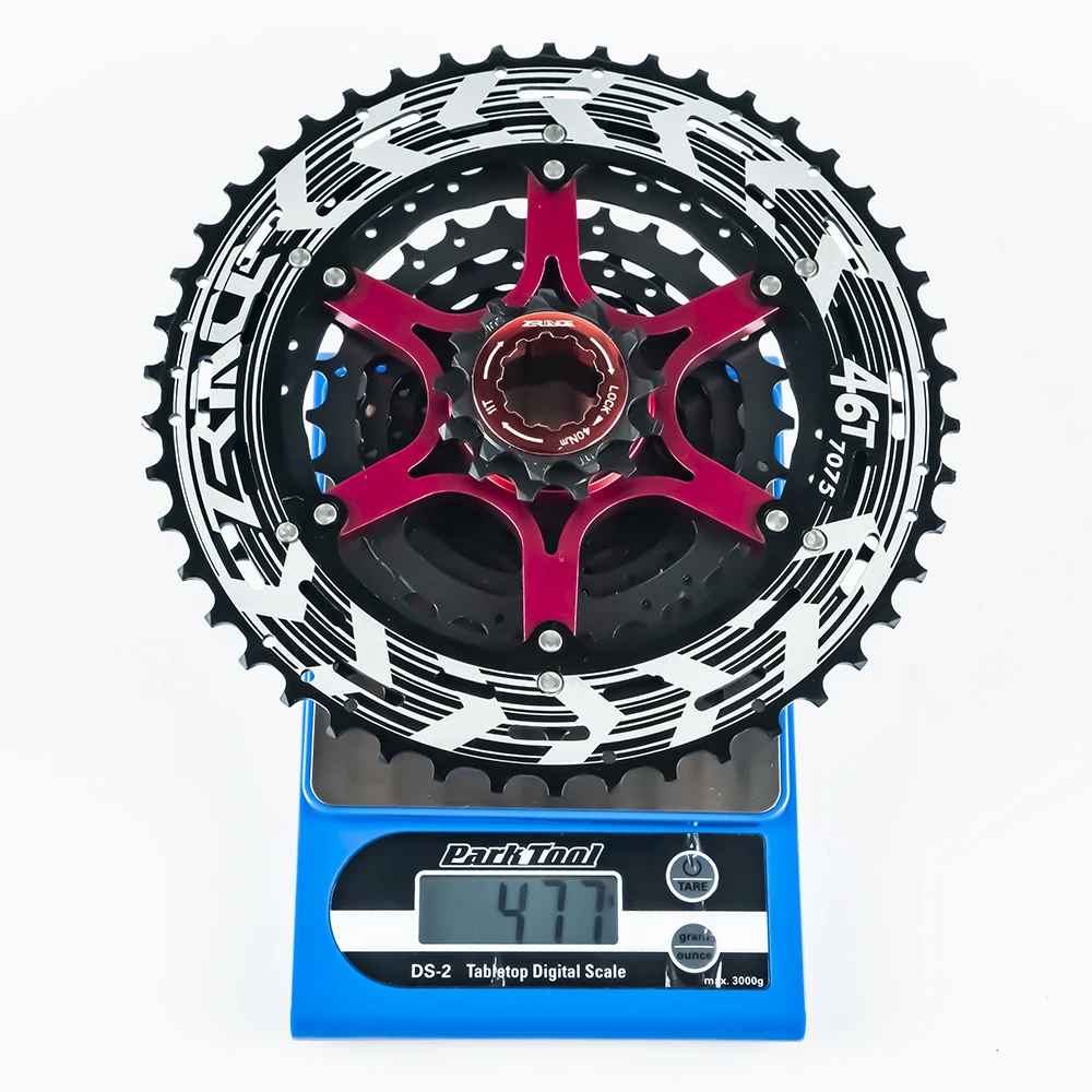 ZRACE Альфа 10 скоростей легкая кассета MTB велосипед свободное колесо 11-46T/50T-черный |