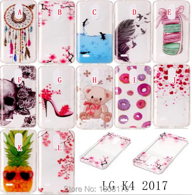 Мягкий чехол из ТПУ с цветочным рисунком для LG K4 K8 K10 2017 G6 Huawei 6S P10 PLUS Y5 ZTE Z981 гелевый