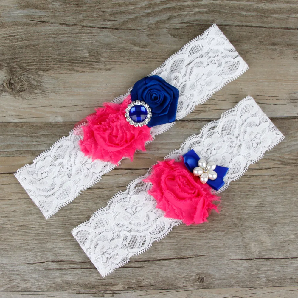 2 шт./компл. Свадебные цветы подвязки Keepsake Toss винтажные кружевные розовый