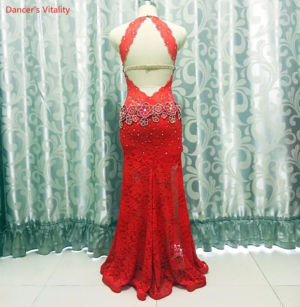 

Dancer's Vitality Belly Dance Costumes Diamond Harness Embroidered Lotus Side Skirt Bellydance Set For Oriental Dance Costumes