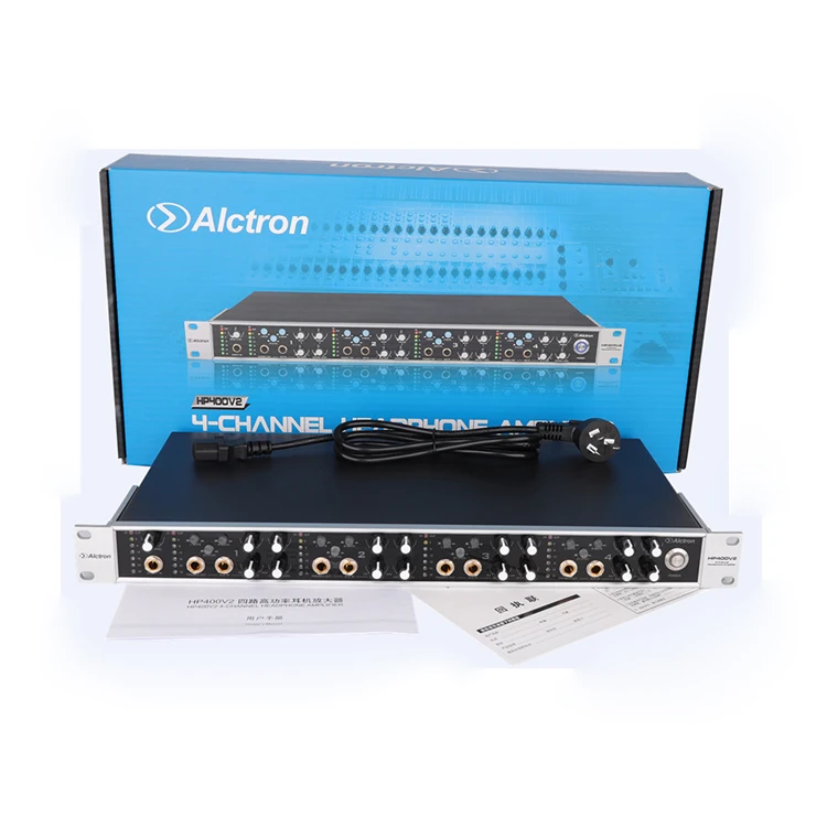 Усилитель для наушников Alctron HP400V2 12 каналов 4 комплекта|Усилители наушников| |