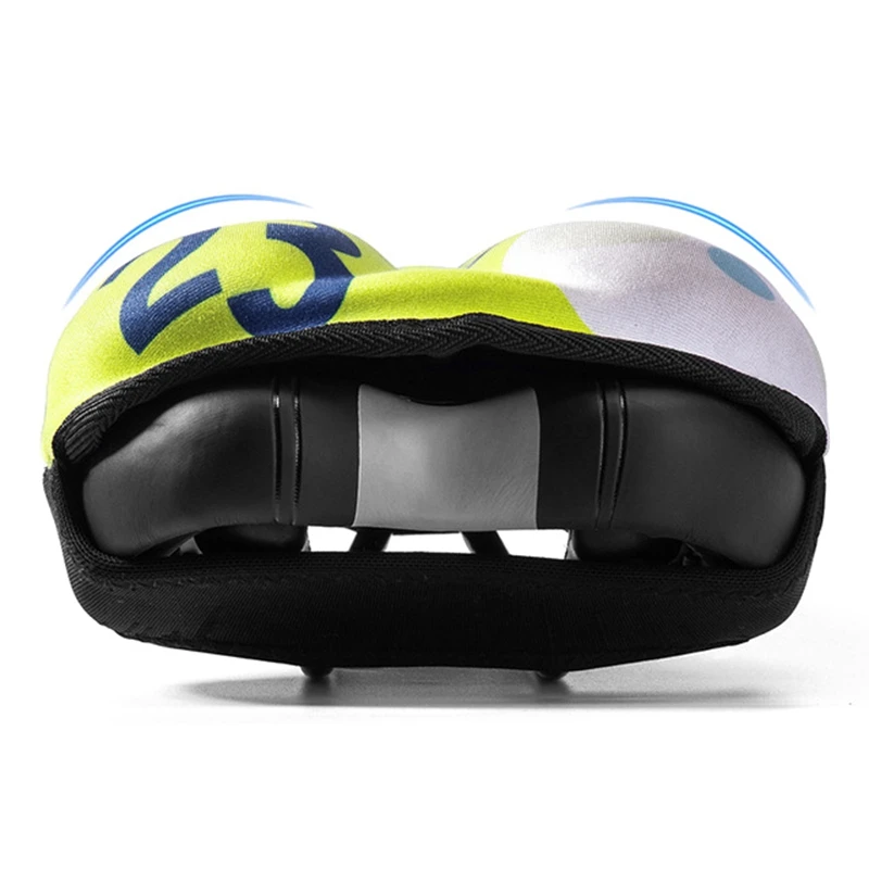 Новое дорожное велосипедное седло для детей утолщенное Силиконовое коврик