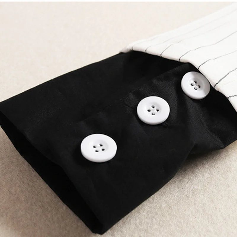 Ellacey мода женский костюм 2019 весна полосатый брючные костюмы с поясом офисные