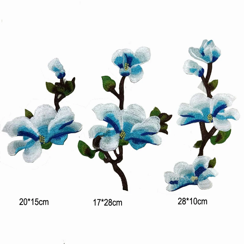 Аксессуары для самостоятельной сборки с вышитой шифоновой аппликацией розовая