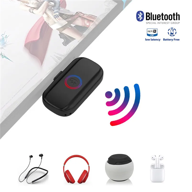 Bluetooth аудио передатчик Type c с поддержкой PS4 для коммутатора ПК использования в