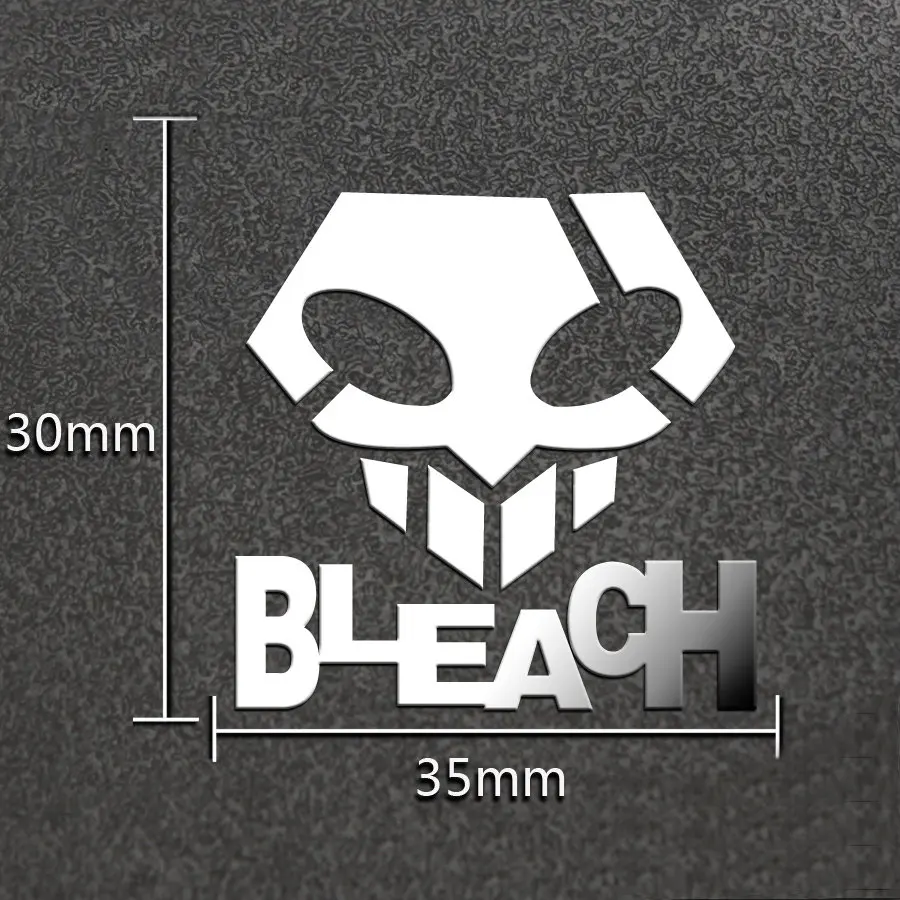 Горячая Аниме Bleach 3D металлическая наклейка s Роскошный телефон Ноутбук наклейка на холодильник автомобиль мотоцикл наклейка DIY игрушка наклейка s подарок