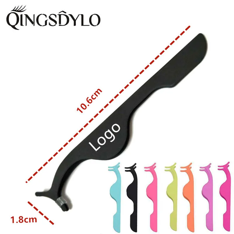 100 шт. аппликатор для ресниц нержавеющая сталь индивидуальный логотип|Керлер