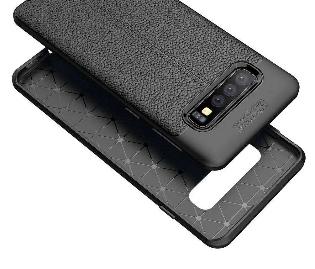 Чехол для Samsung Galaxy S10 защитный тонкий мягкий силиконовый ударопрочный чехол из