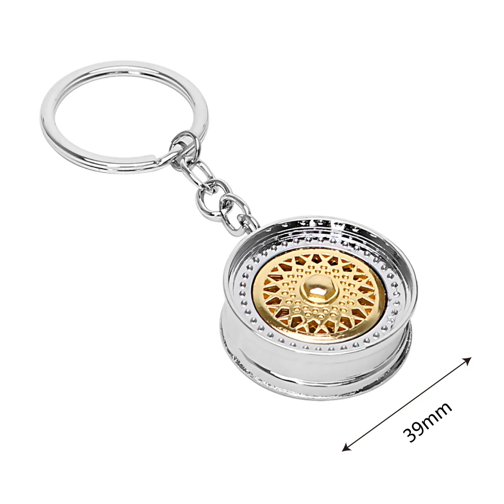 Брелок 3D миниатюрный колесо модель обода BBS брелок популярный креативный