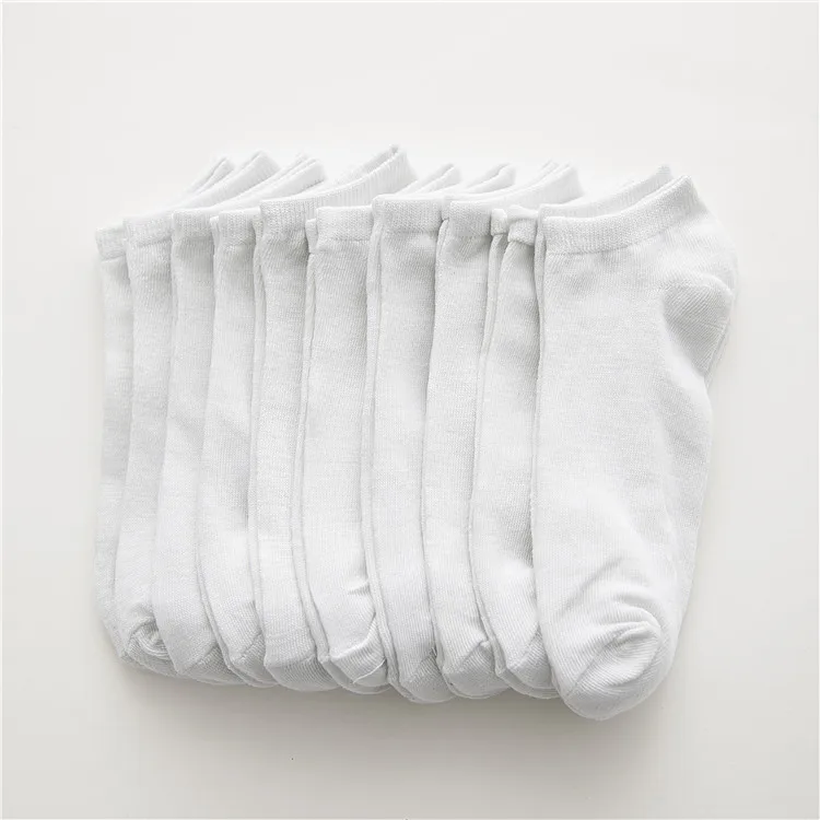 white 1 шт носки-башмачки мужские однотонные хлопковые носки все сезоны Весна мужские Harajuku Осенние повседневные дышащие мужские короткие носки - Цвет: white