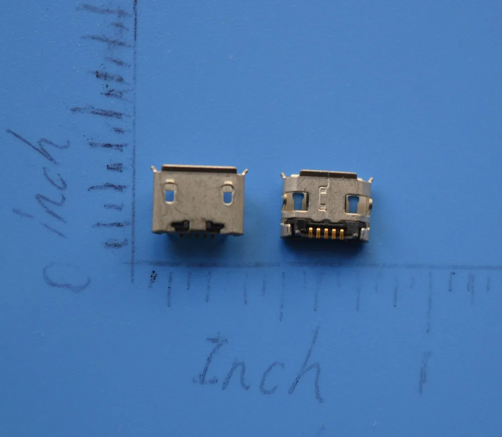 Бесплатная доставка 30 шт. Micro USB Jack 5 pin 5p SMD Роговая задняя часть разъем хвостовая