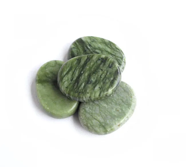 Горячий камень терапия мощный для массажа тела/глянцевый нефрит |