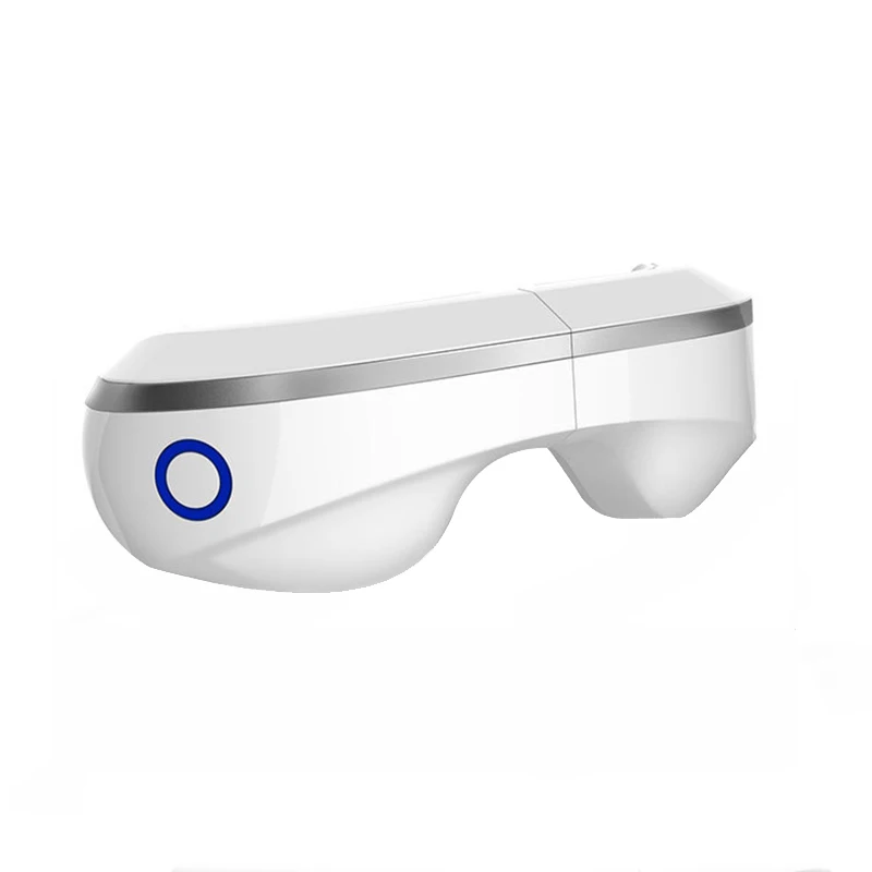 ZK-206L White Инструмент для ухода за глазами 6S беспроводной USB Перезаряжаемый Bluetooth складной массажер для глаз Регулируемое давление воздуха защита для глаз Рождественский подарок - Цвет: ZK-206L White