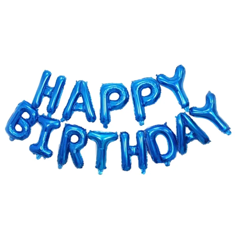 Воздушные шары из фольги в виде букв Happy Birthday day 16 дюймов | Дом и сад