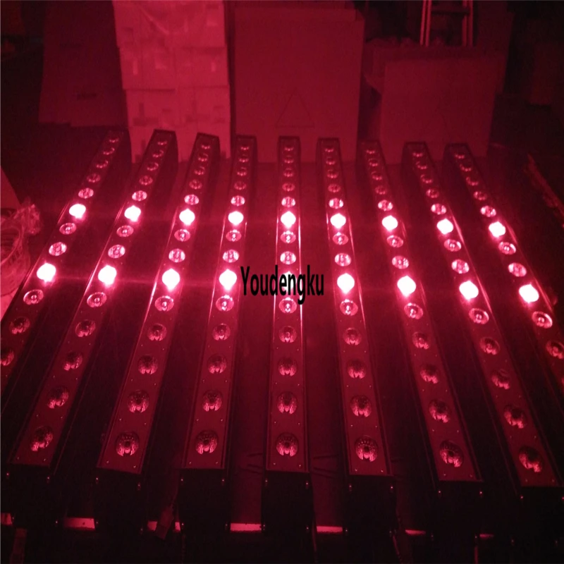 12 шт. с flightcase 14x18 Вт Pixel настенная шайба фасадная лампа rgbwa uv led 18 Светодиодная |