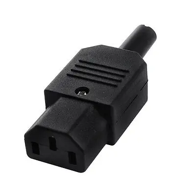 

Гнездовая штепсельная розетка IEC C13 Inline Rewirable AC 250V 10A