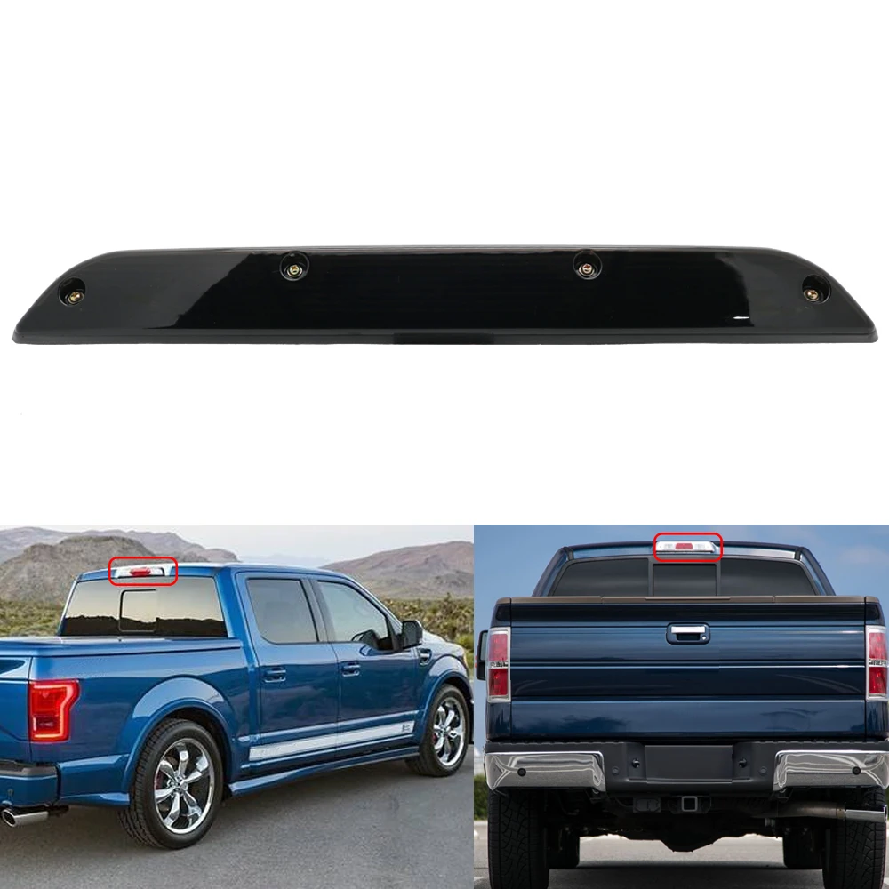 Для Ford F150 дымовая линза, светодиодный, запасной, 3-й тормоз, высокое положение, задний светильник, красный Грузовой фонарь