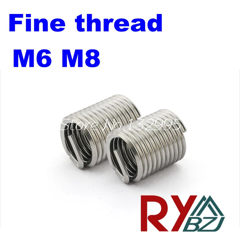 20 шт./лот M16, M18, M20* 1D/1.5D/2D/2.5D/3D проволочная Резьбовая вставка/винтовая втулка/Ремонт резьбы/DIN8140/нержавеющая сталь