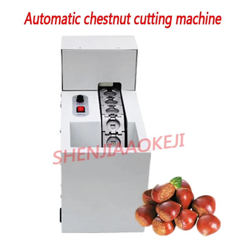 

Automatic chestnut cutting machine Chestnut opening machine 50kg per/hour Chestnut mouth incision machine 1pc
