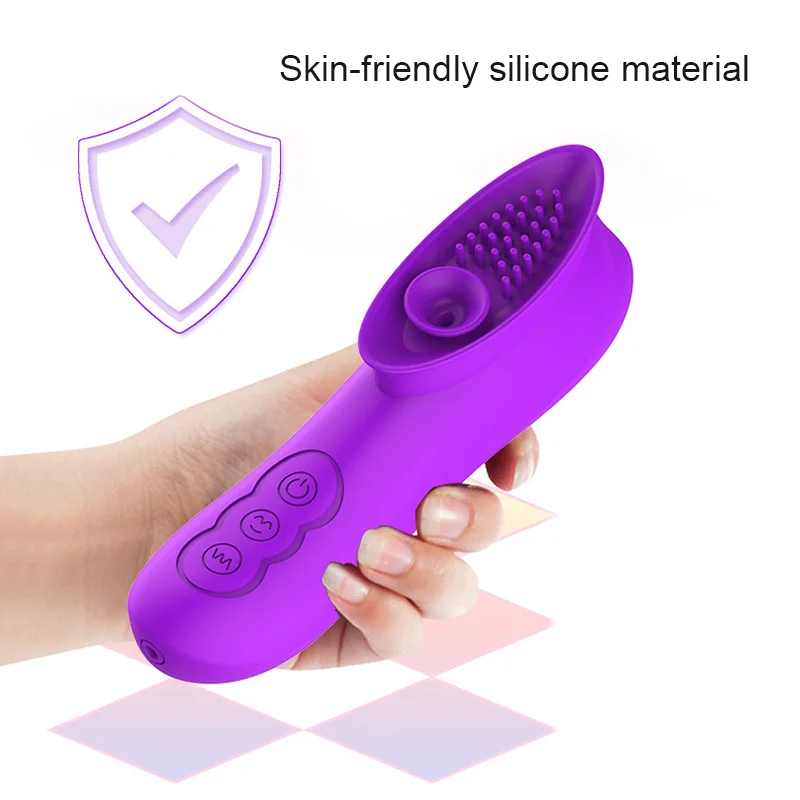 Мощный вибратор с переменной скоростью сосания клитора соска Стимулятор