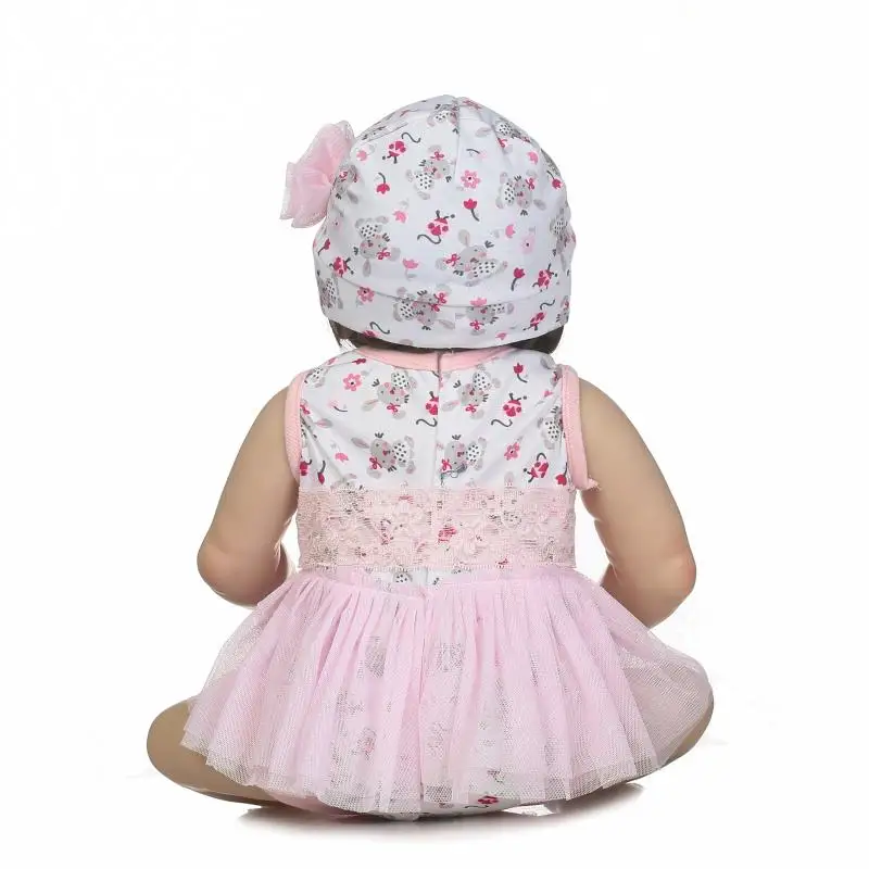 Кукла новорожденная NPKCOLLECTION силиконовая виниловая кукла реборн для детей