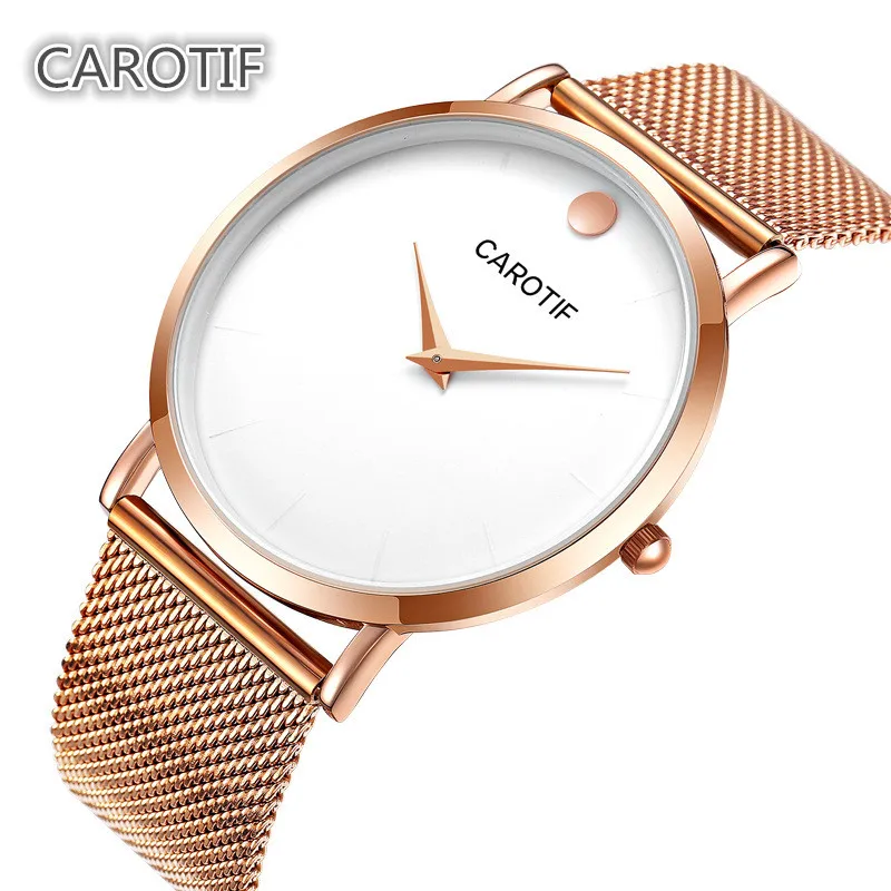 

Новый бренд CAROTIF мужские часы Montre Homme золото металлический пояс кварцевые наручные часы мужские водонепроницаемые мужские часы Reloj Hombre
