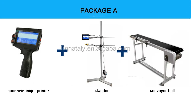 Портативный ручной струйный принтер Nataly MX3 300-600 dpi для труб