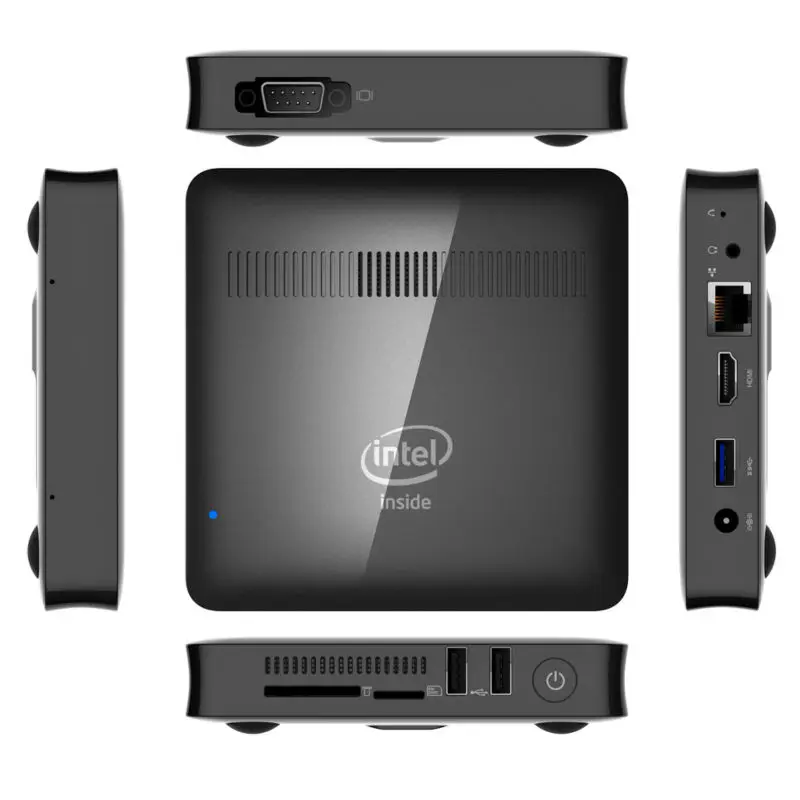 Мини ПК T7 II с Windows 10 Intel Cherry Trail Z8350 1 92 ГГц 2 Гб ОЗУ 32 ПЗУ HDMI выход 2.4Gz Wi Fi Bluetooth 4 0 USB3.0|mini