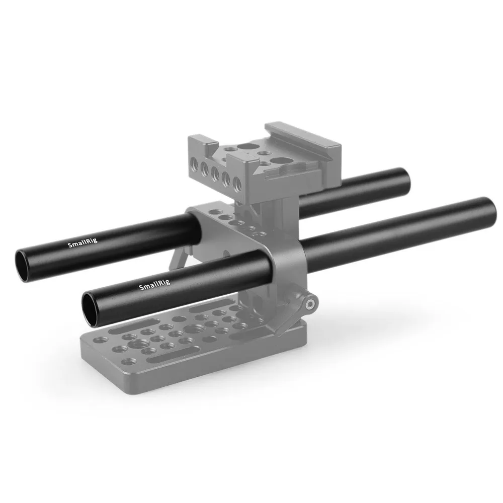 SmallRig алюминиевый сплав 15 мм стержень стабилизирующий стержень система поддержки плеча резьбовой стержень 20 см длиной 8 дюймов M12 стержень-1051