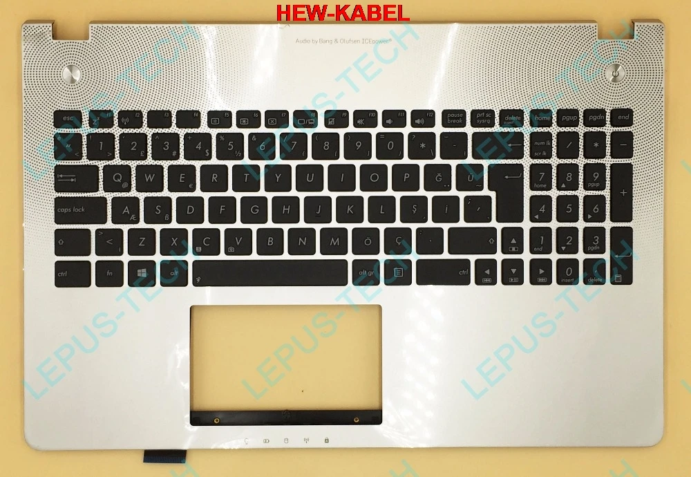 TR Турецкая клавиатура для ASUS N56 N56V N56VB N56VJ N56VM N56VV N56VZ верхний чехол подставка рук 90R