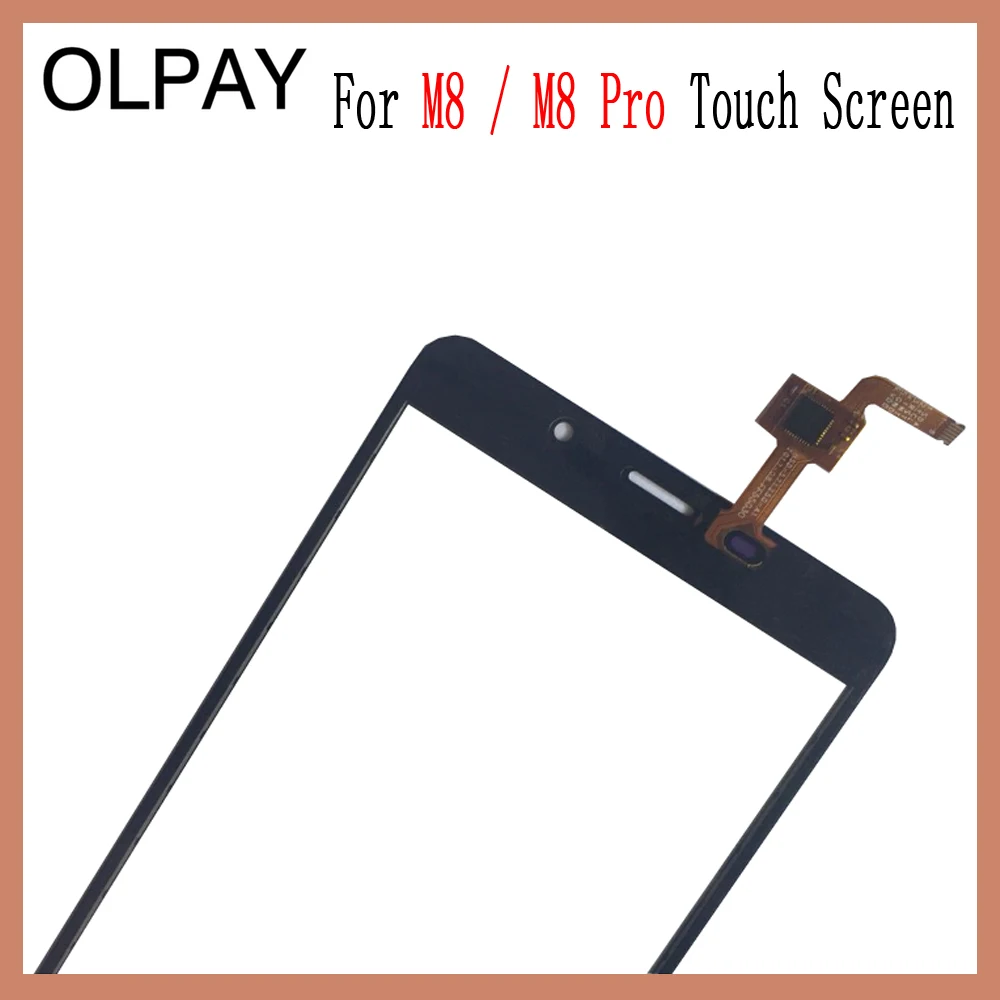 OLPAY 5," для Leagoo M8 Pro, сенсорный экран, дигитайзер для Leagoo M8, сенсорная панель, сенсорный экран, сенсор, переднее стекло, Бесплатный клей+ салфетки