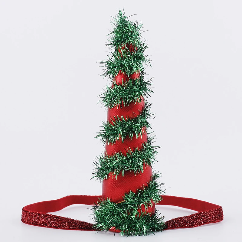 Shinny Child Christmas Party Hats First Birthday Girl Kids Toys Kindergarten Fancy Ball Costume Xmas Decor|decorative decorative|decoration