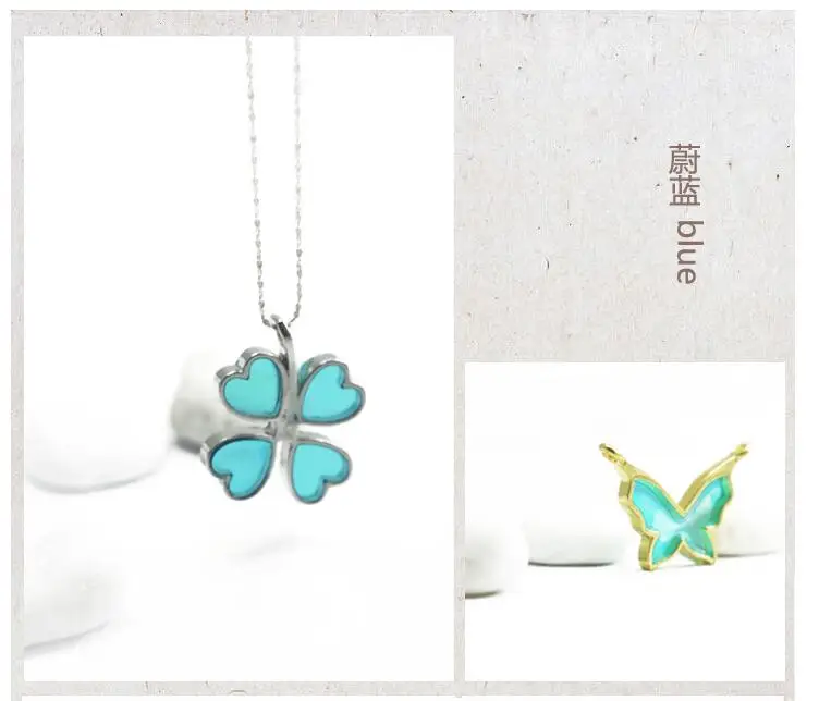 Оправа для кошек бабочек кроликов клоунов цветков вишни подвеска под золото