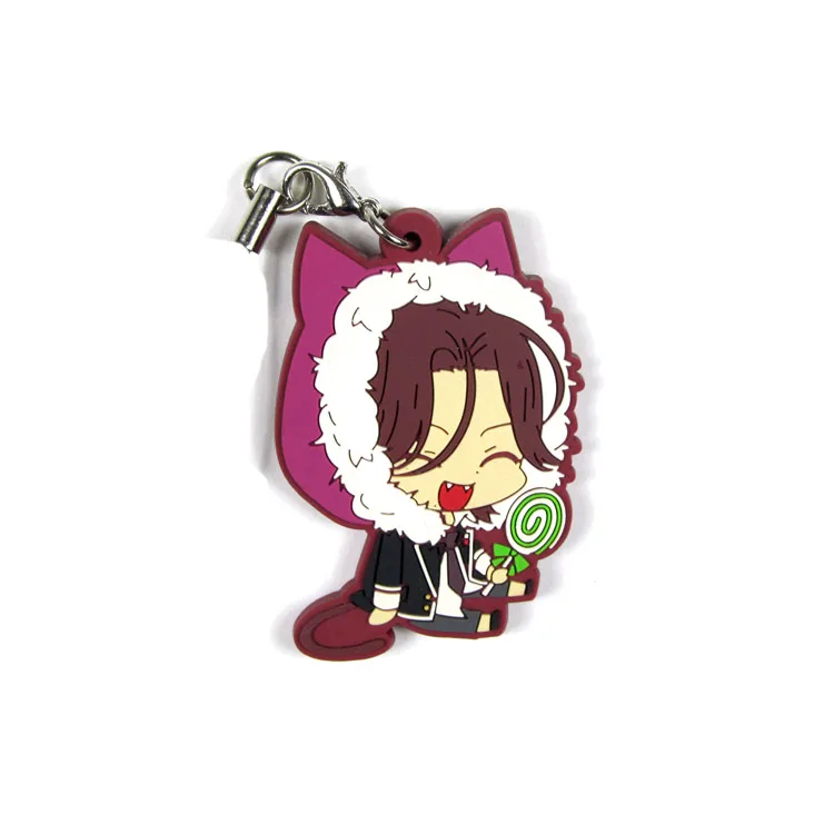 Аниме брелок для ключей влюбленных Devil IK Yui Ayato Kanato Laito Ruki Yuma Shin Sakamaki Reiji Subaru