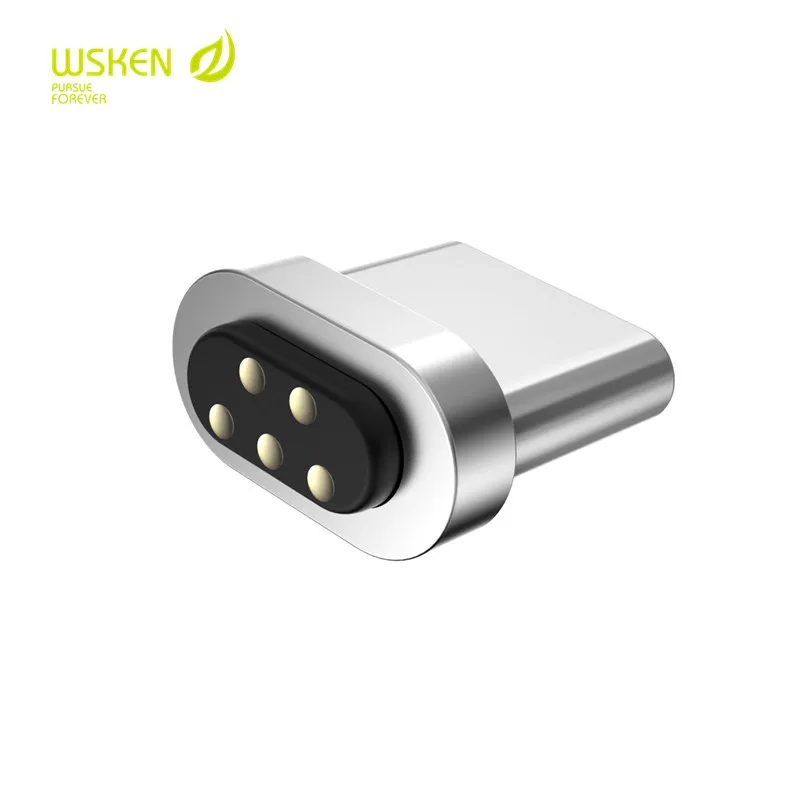 Оригинальный WSKEN Тип C Магнитный USB кабель быстрой зарядки магнит Зарядное