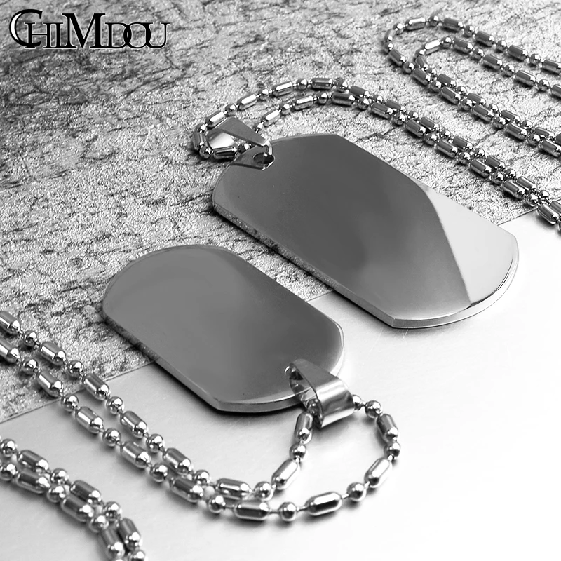Подвеска для собаки CHIMDOU из нержавеющей стали ожерелье Военные солдаты