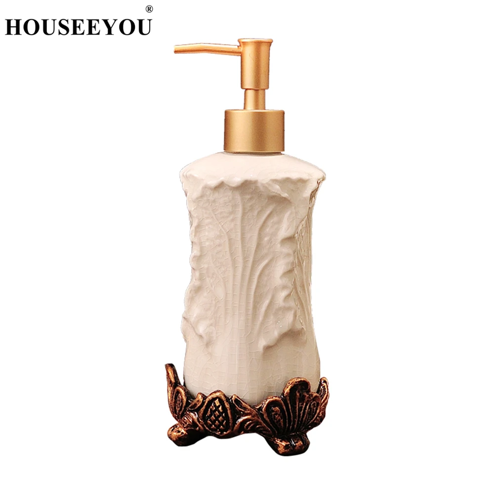 Керамический лосьон для рук в европейском стиле ретро|Переносные дозаторы мыла| |