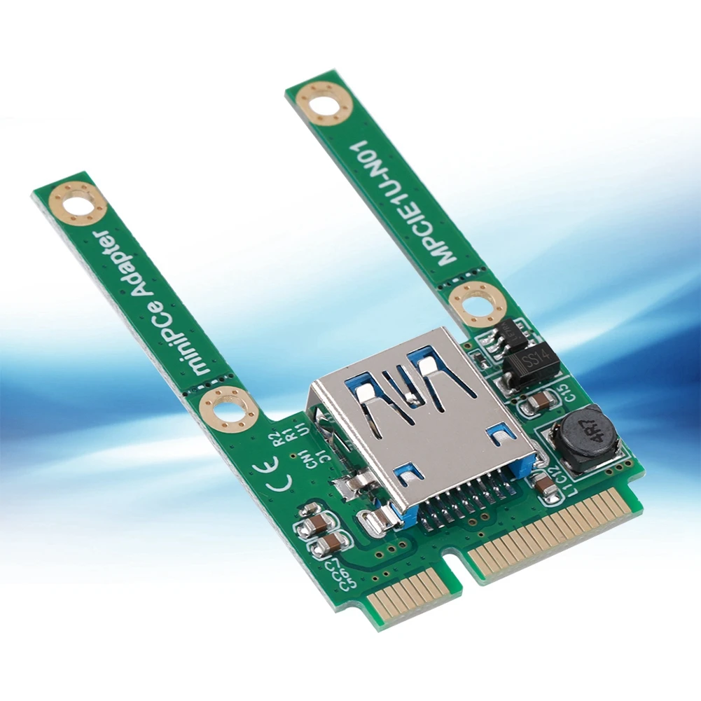 Стиль mSATA к USB конверсионная карта Mini PCI-E портовый концентратор адаптер USB2.0 MPI-E
