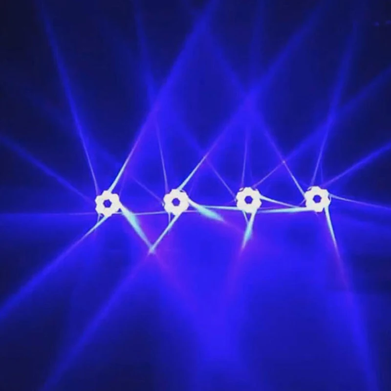 MengBa 6x15 Вт RGBW 4 в 1 светодиодный мини пчелиный глаз луч светильник DMX512 движущийся