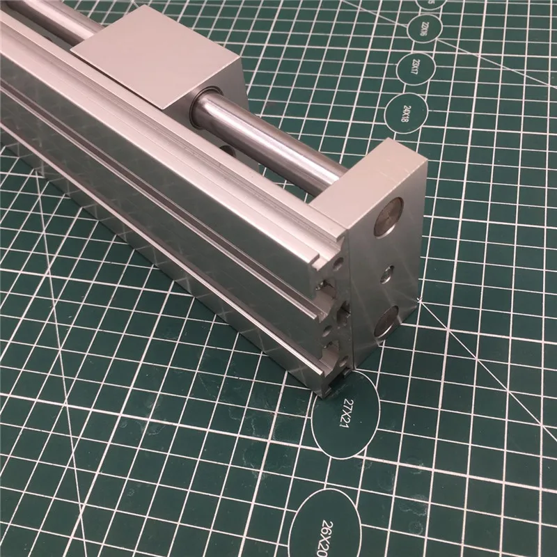 NEMA17 шаговый двигатель Z AXIS слайд-привод комплект 120 мм путешествия Анти-люфт ЧПУ раздвижной маршрутизатор, 3D принтер, плазменный крест слайд комплект